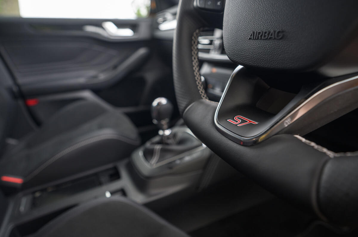 Ford Focus ST 2020 long-term review - steering wheel Ford Focus ST 2020 long-term review - steering wheel