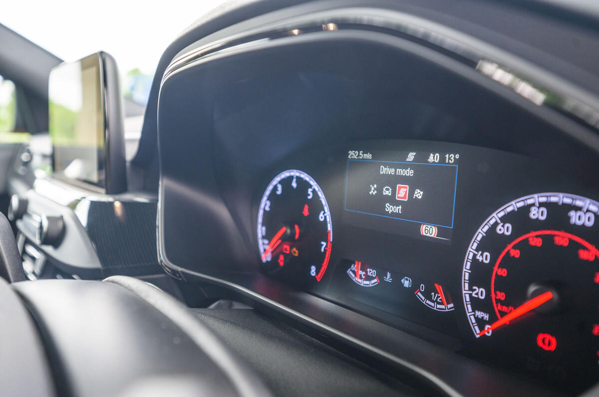 Ford Focus ST 2020 long-term review - instruments Ford Focus ST 2020 long-term review - instruments