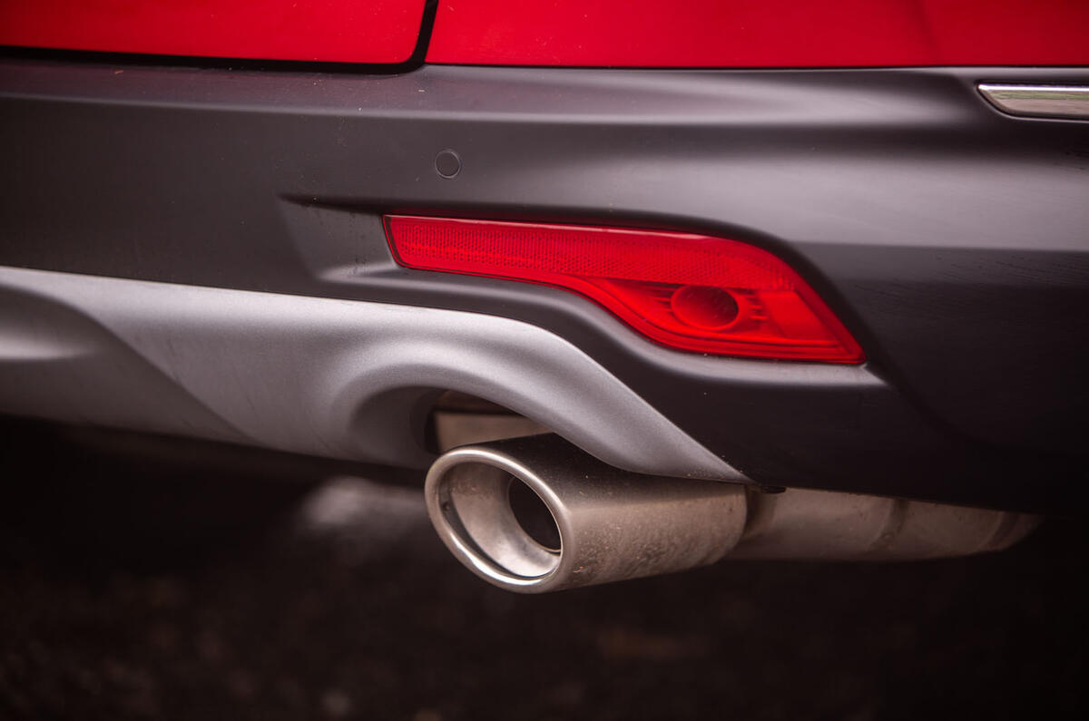 Honda CR-V hybrid 2019 long-term review - exhaust