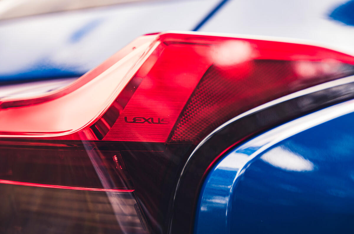 9 Lexus UX300e 2022 long term review rear light details 9 Lexus UX300e 2022 long term review rear light details