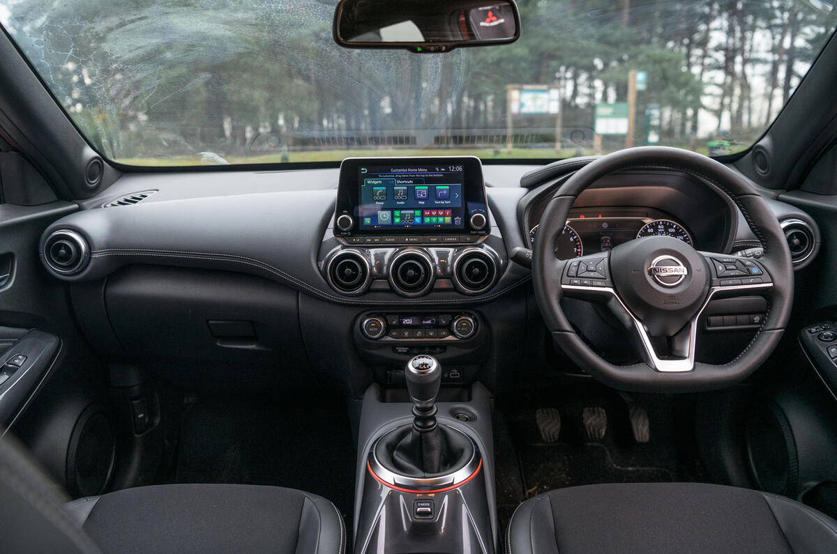 Nissan Juke 2020 long-term review - dashboard Nissan Juke 2020 long-term review - dashboard