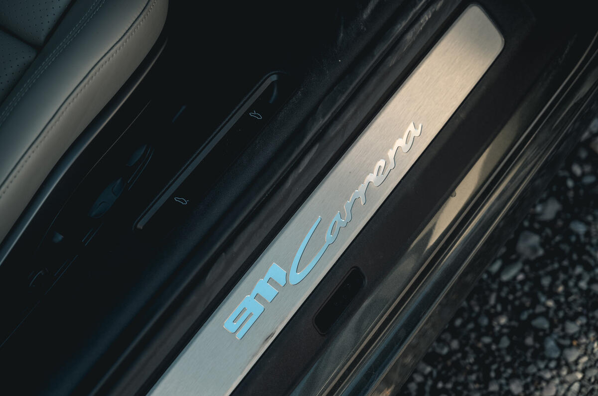 Porsche 911 Carrera 2020 long-term review - scuff plates Porsche 911 Carrera 2020 long-term review - scuff plates