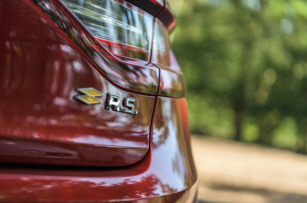 Renault Megane RS 280 2019 long-term review - RS badge