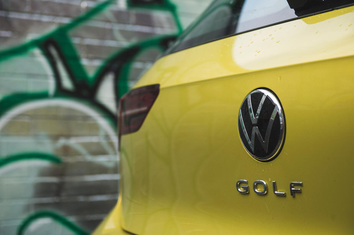 9 Volkswagen Golf 2021 long term review rear badge 9 Volkswagen Golf 2021 long term review rear badge