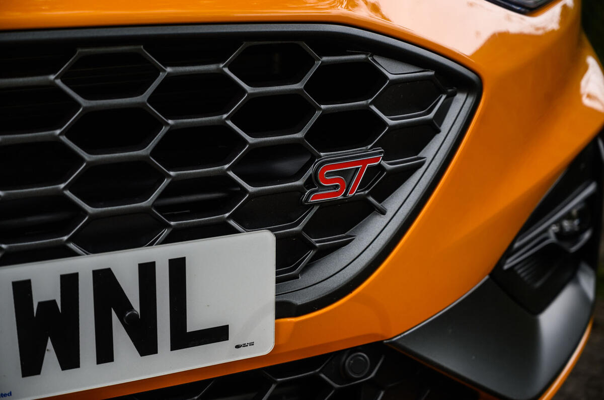 Ford Focus ST 2020 long-term review - front grille Ford Focus ST 2020 long-term review - front grille