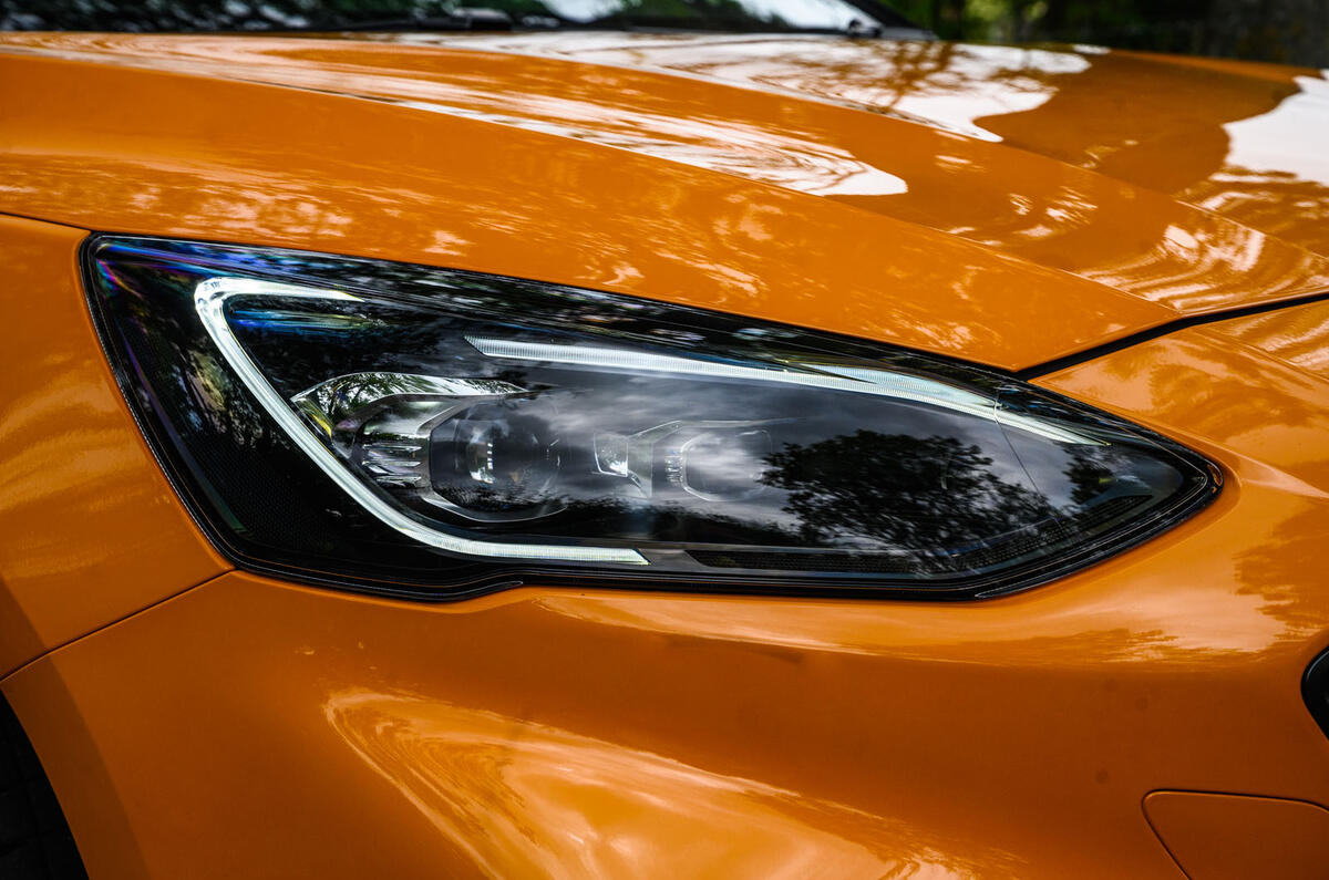 Ford Focus ST 2020 long-term review - headlights Ford Focus ST 2020 long-term review - headlights