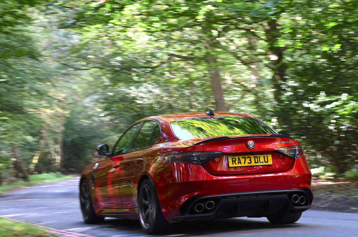 Alfa Romeo Giulia rear Alfa Romeo Giulia rear