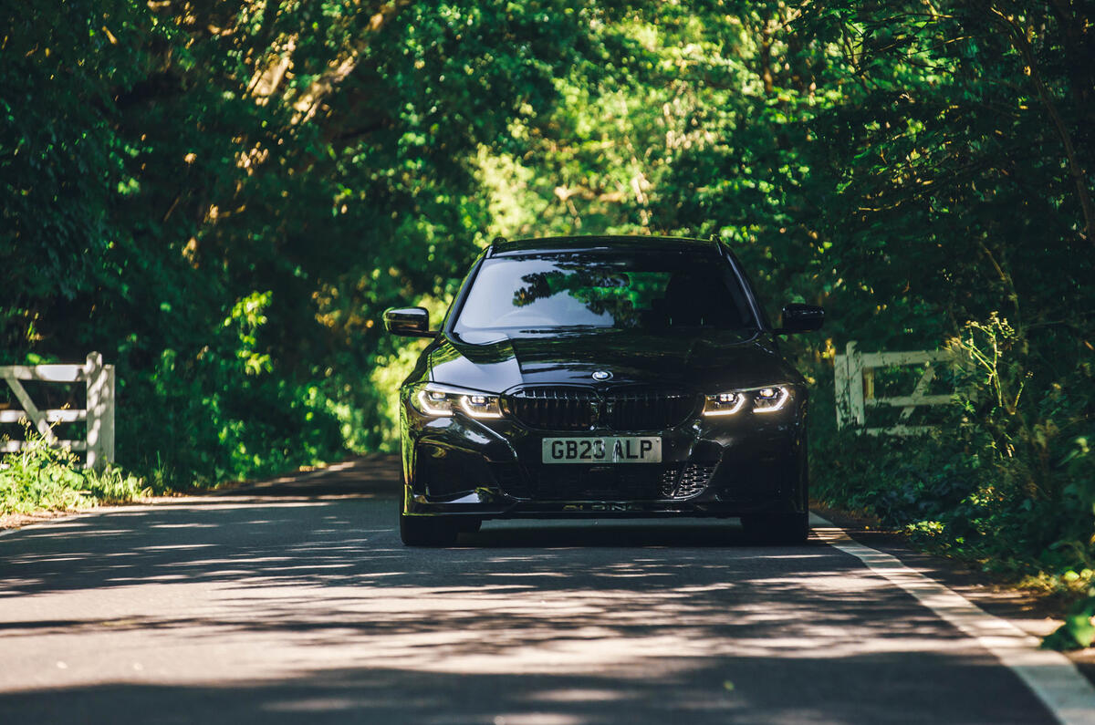 Alpina D3 S nose on Alpina D3 S nose on