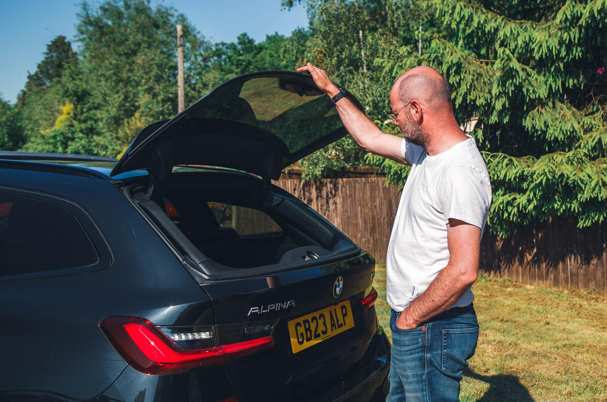 Alpina D3 S tailgate Alpina D3 S tailgate