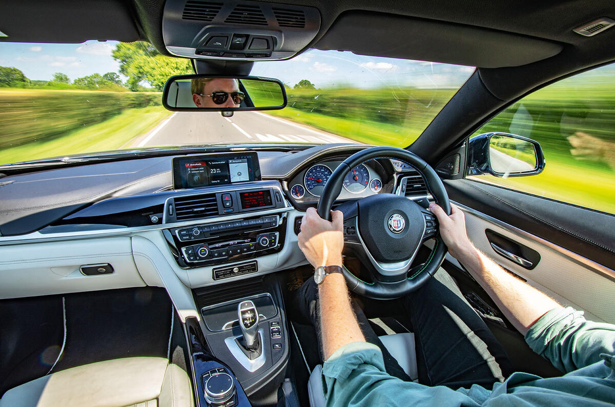 Alpina B4 S 2019 long-term review - Richard Lane driving