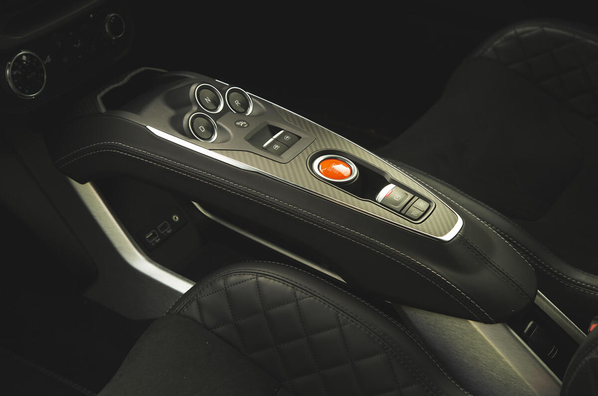 Alpine A110 centre console Alpine A110 centre console