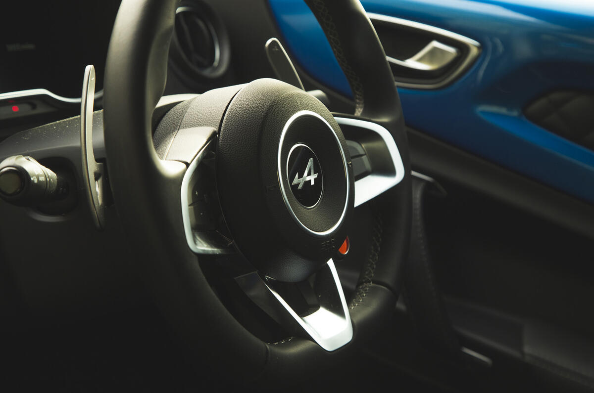 Alpine A110 steering wheel Alpine A110 steering wheel