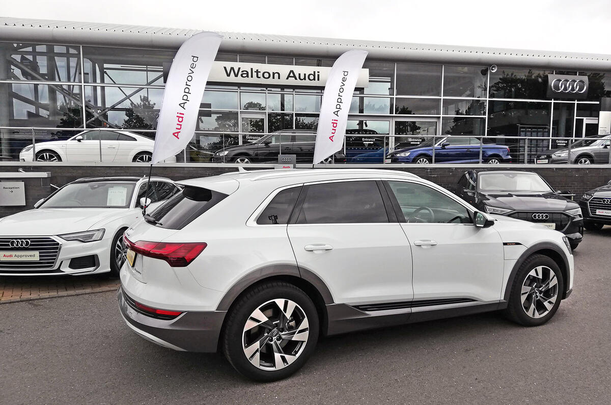 Audi E-tron at Walton Audi