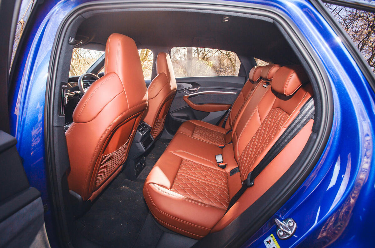 Audi SQ8 E tron rear leather seats Audi SQ8 E tron rear leather seats
