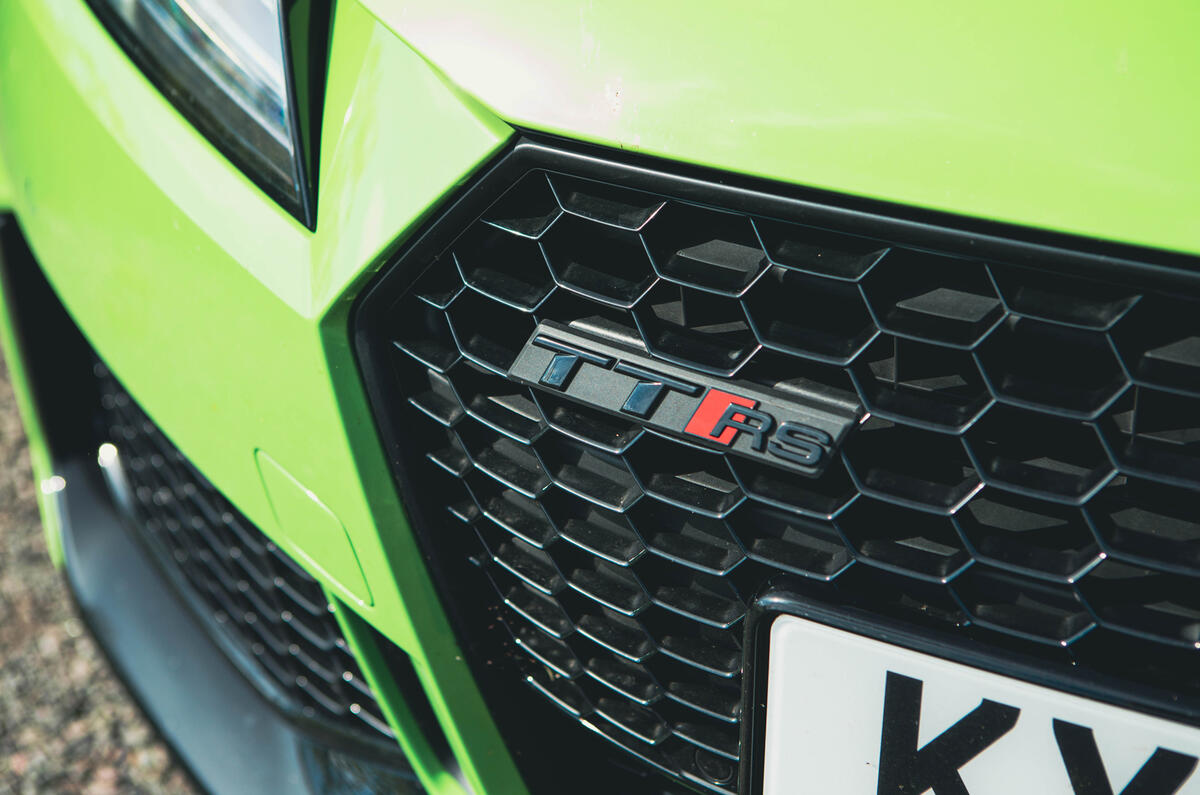 Audi TT RS badge Audi TT RS badge