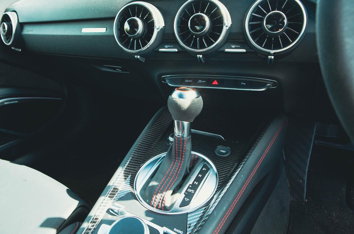 Audi TT RS gear selector Audi TT RS gear selector
