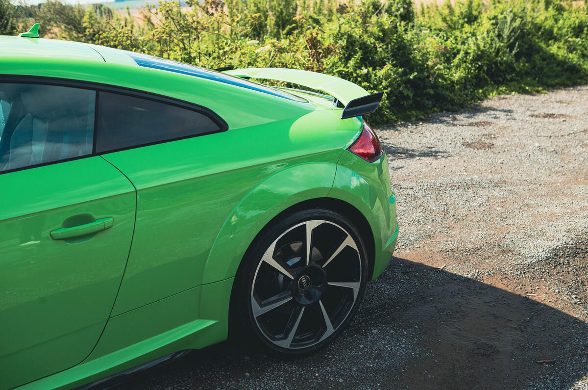 Audi TT RS rear half Audi TT RS rear half