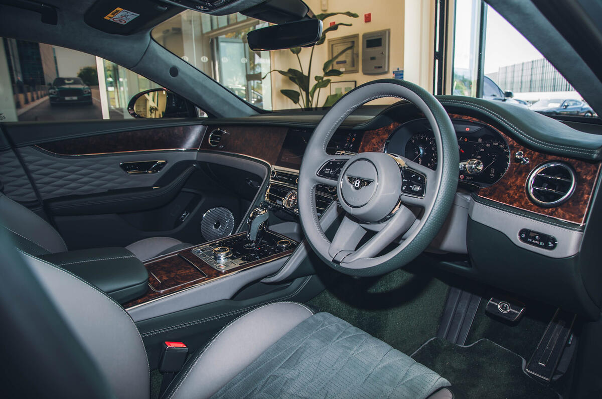 Bentley Flying Spur front interior Bentley Flying Spur front interior
