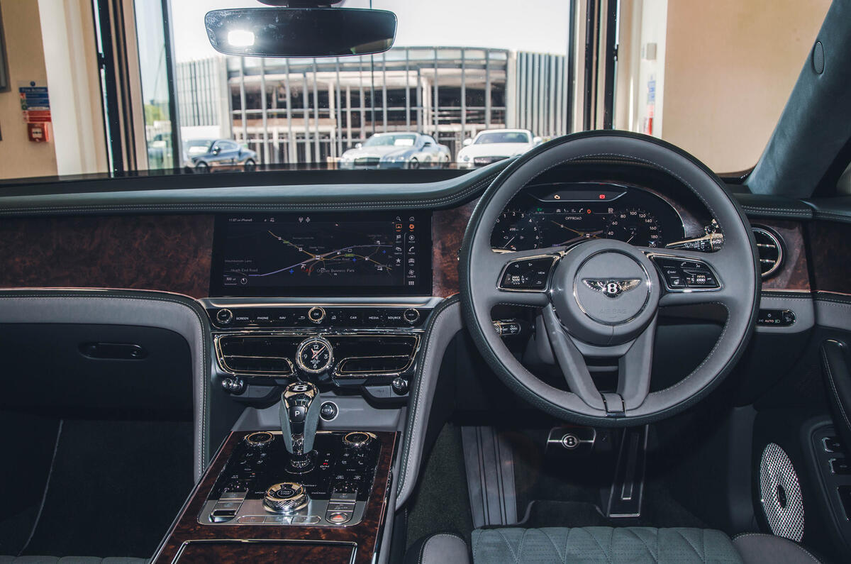 Bentley Flying Spur interior Bentley Flying Spur interior