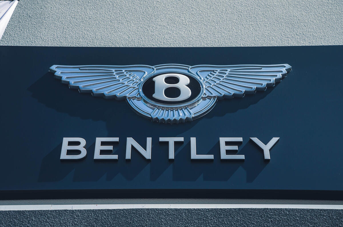 Bentley logo Bentley logo