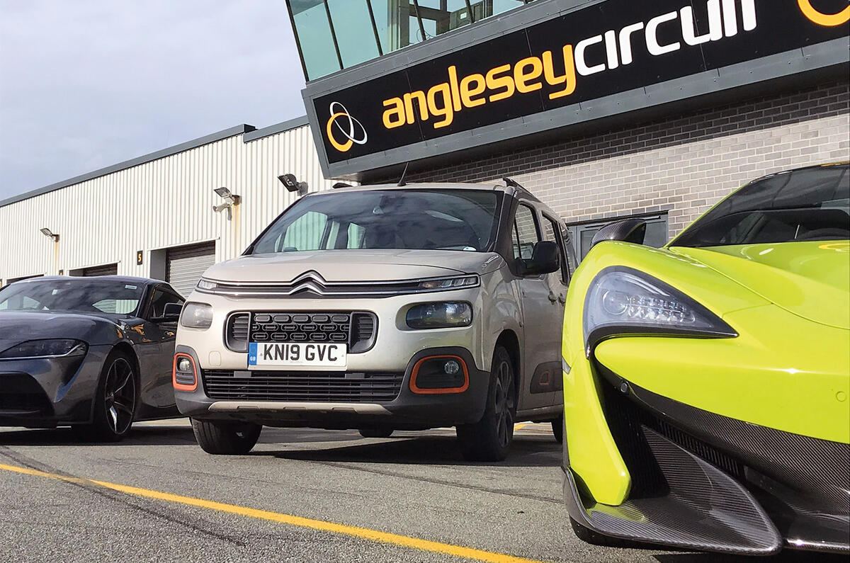 Berlingo at Anglesey