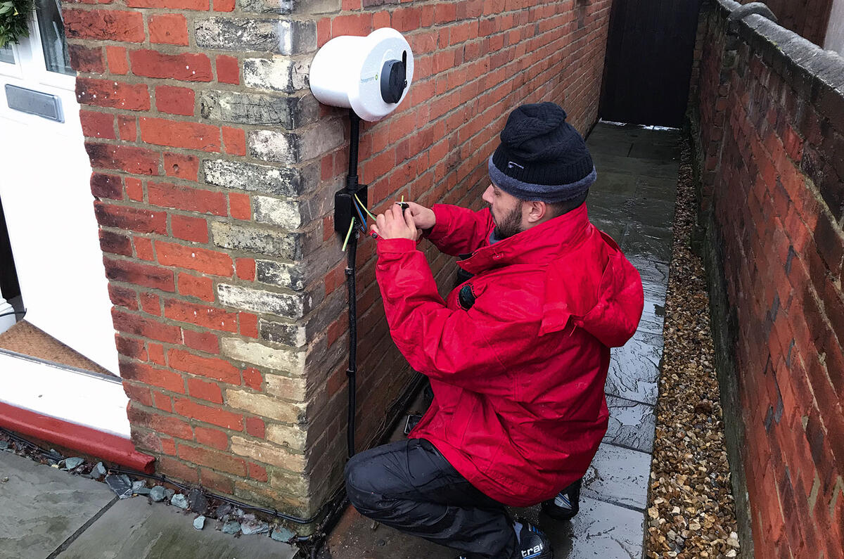 BMW 3 Series 330e 2020 long-term review - installing wall box BMW 3 Series 330e 2020 long-term review - installing wall box