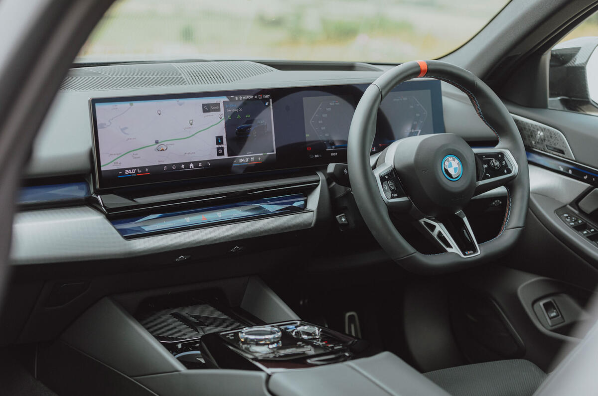 BMW i5 Touring interior BMW i5 Touring interior