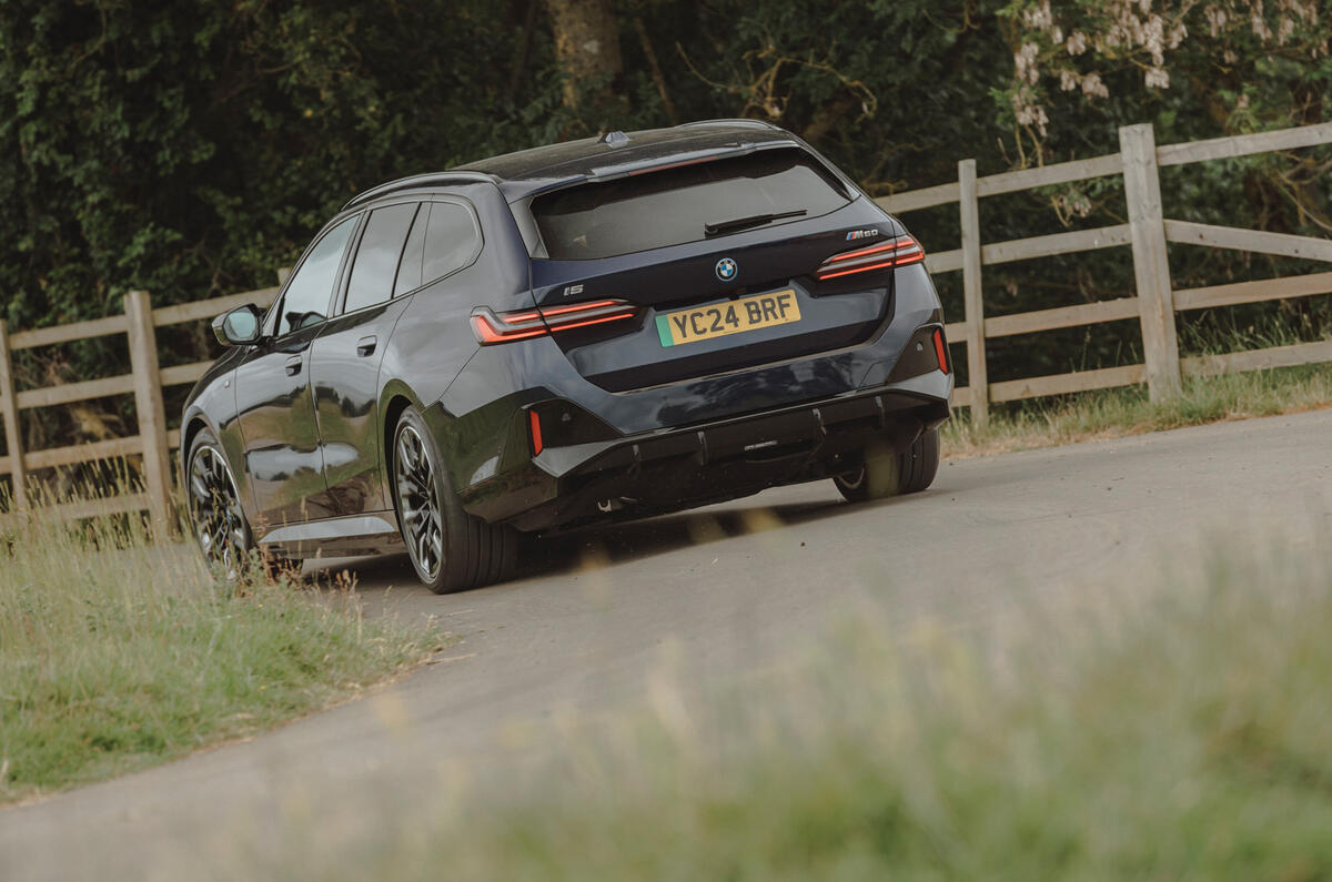 BMW i5 Touring rear cornering 2 BMW i5 Touring rear cornering 2
