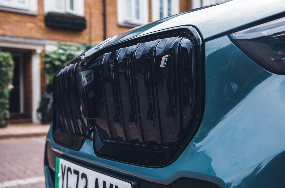 BMW iX1 front grille BMW iX1 front grille