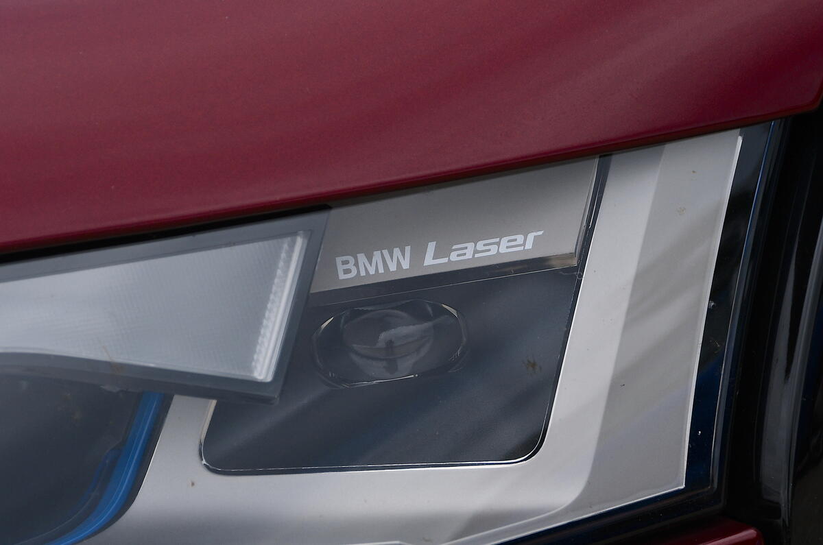 BMW iX front light BMW iX front light