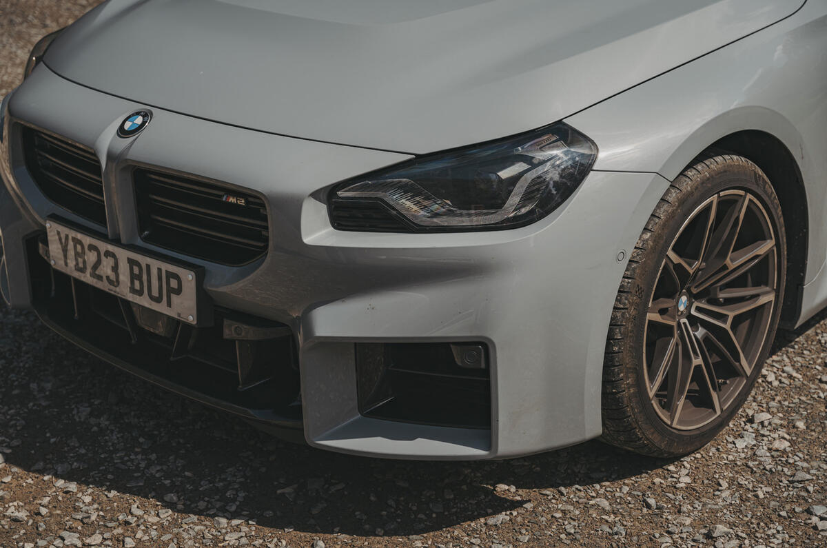 BMW M2 nose corner