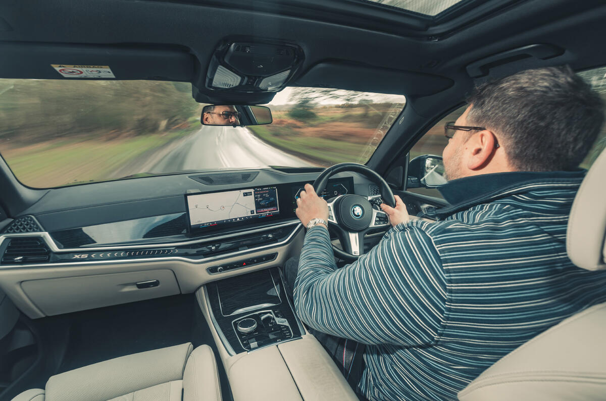 BMW X5 driving shot BMW X5 driving shot