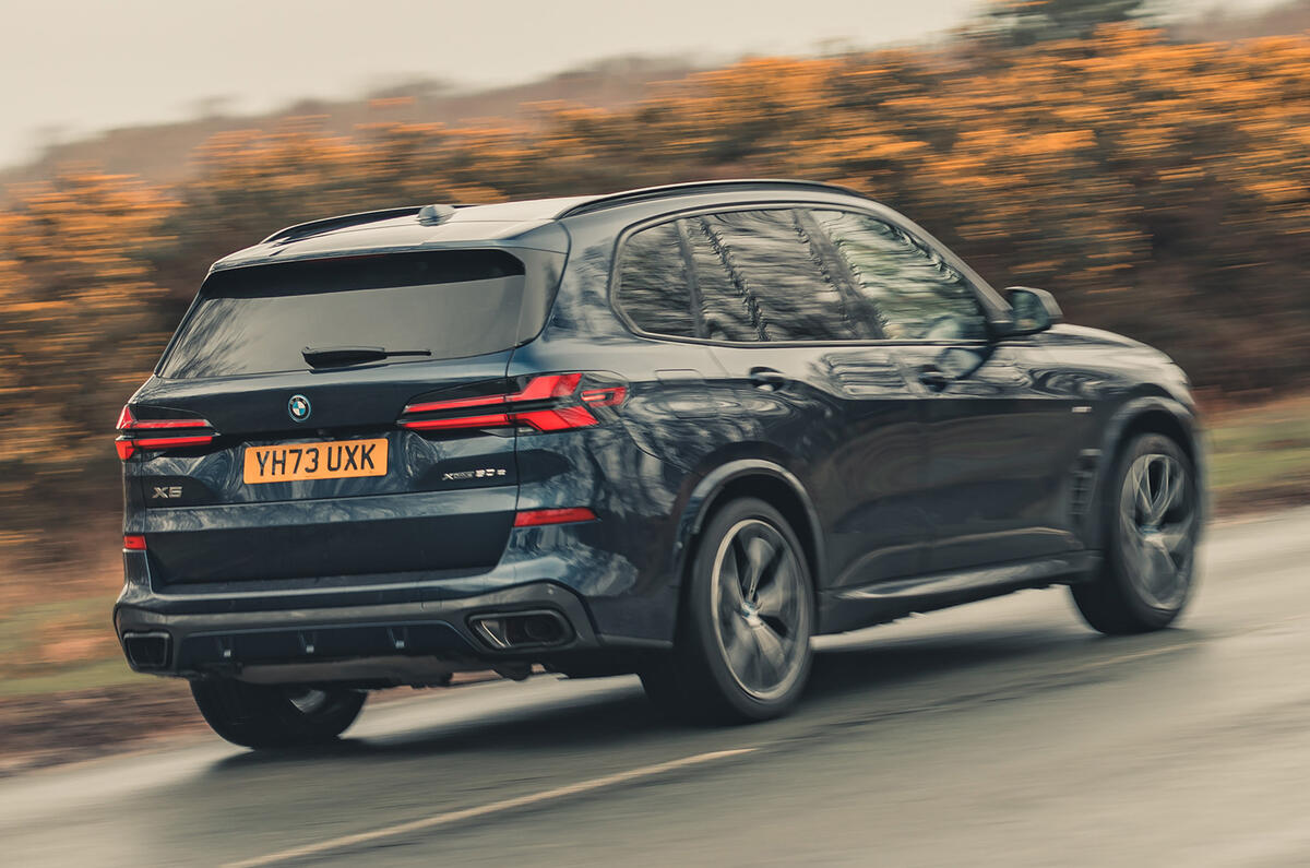 BMW X5 longterm goodbye   rear shot BMW X5 longterm goodbye   rear shot
