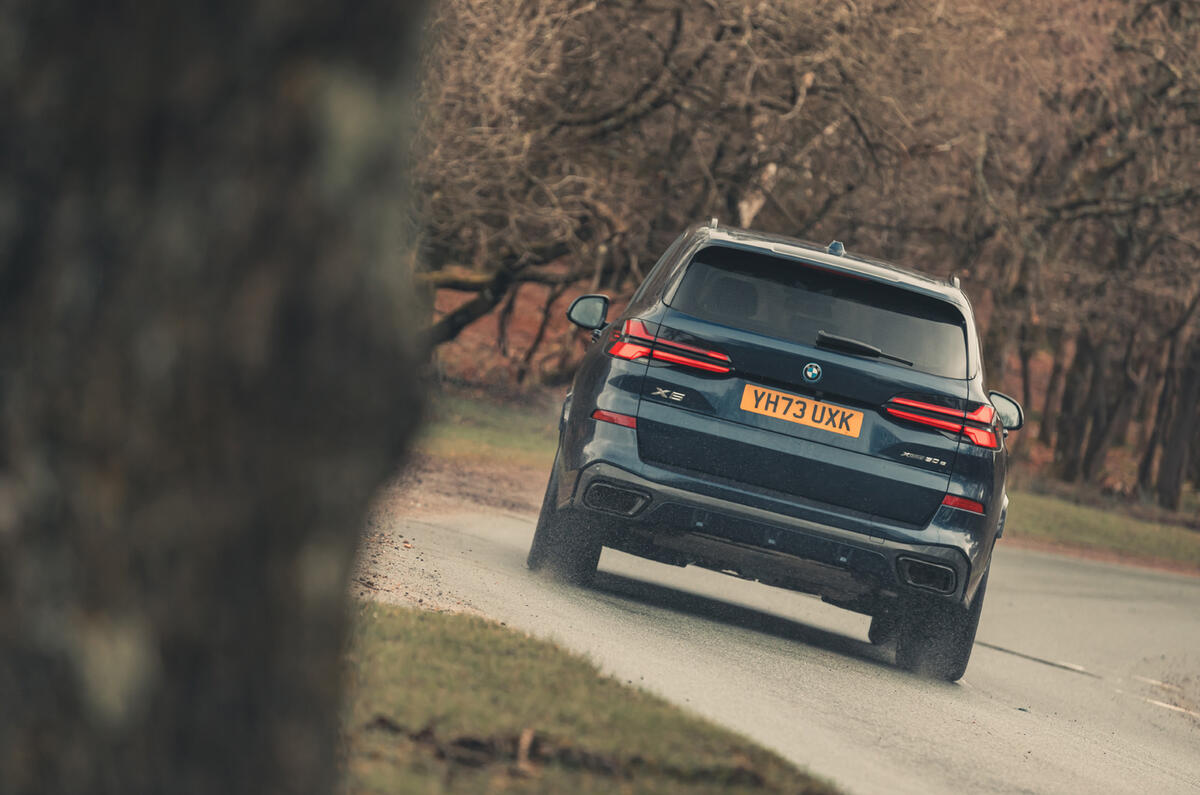BMW X5 rear dynamic BMW X5 rear dynamic