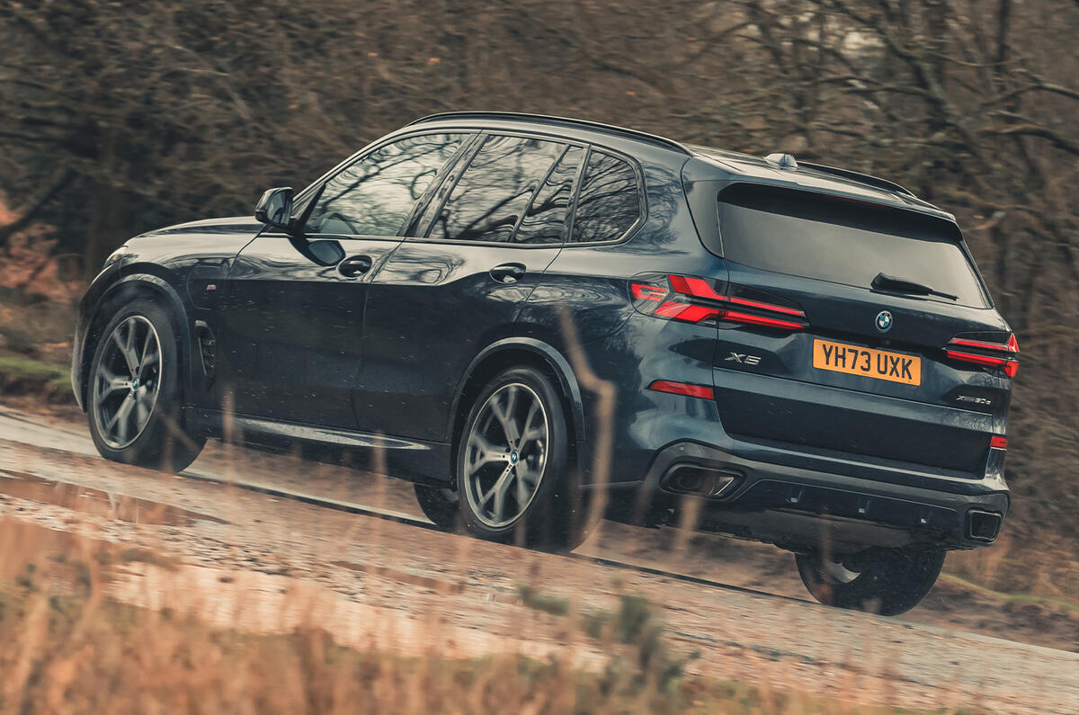 BMW X5 rear lead shot BMW X5 rear lead shot