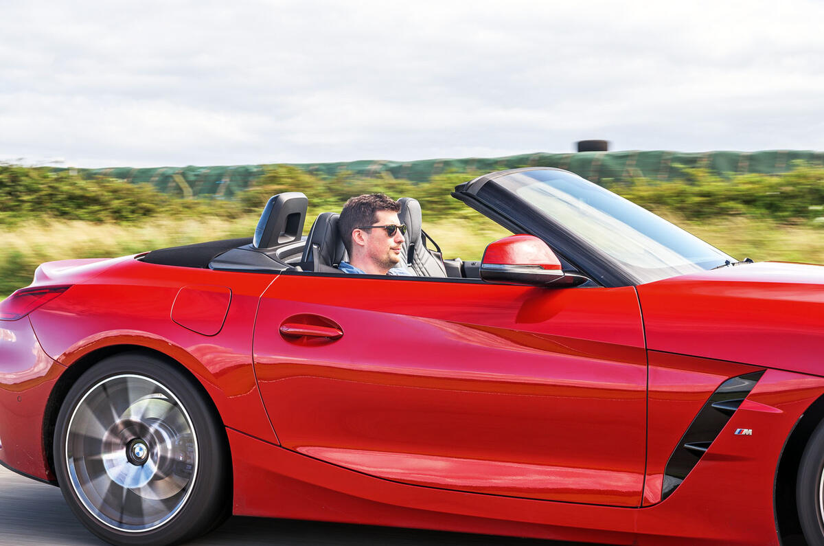 BMW Z4 long-term review - on circuit closeup