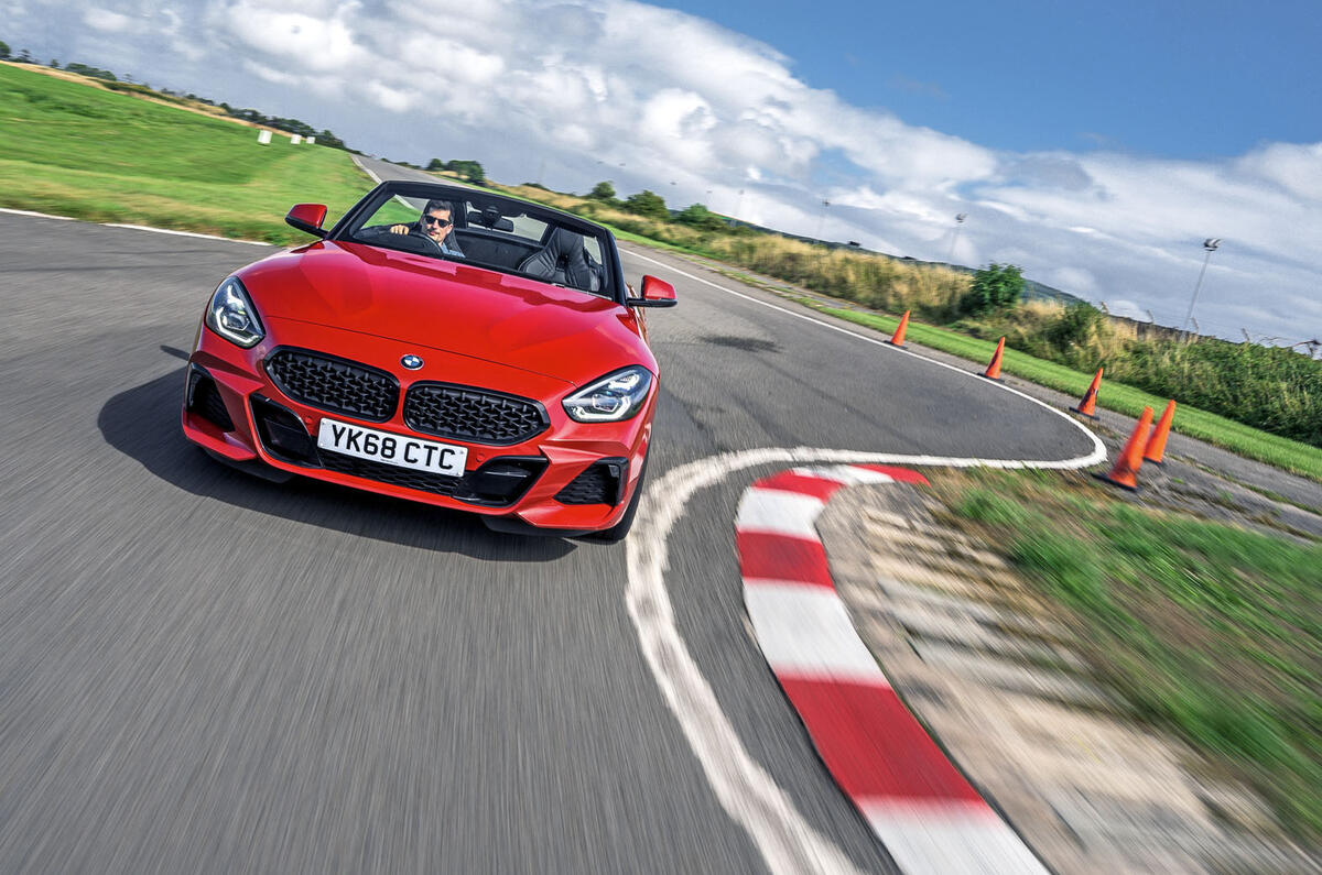 BMW Z4 long-term review - on circuit front 1