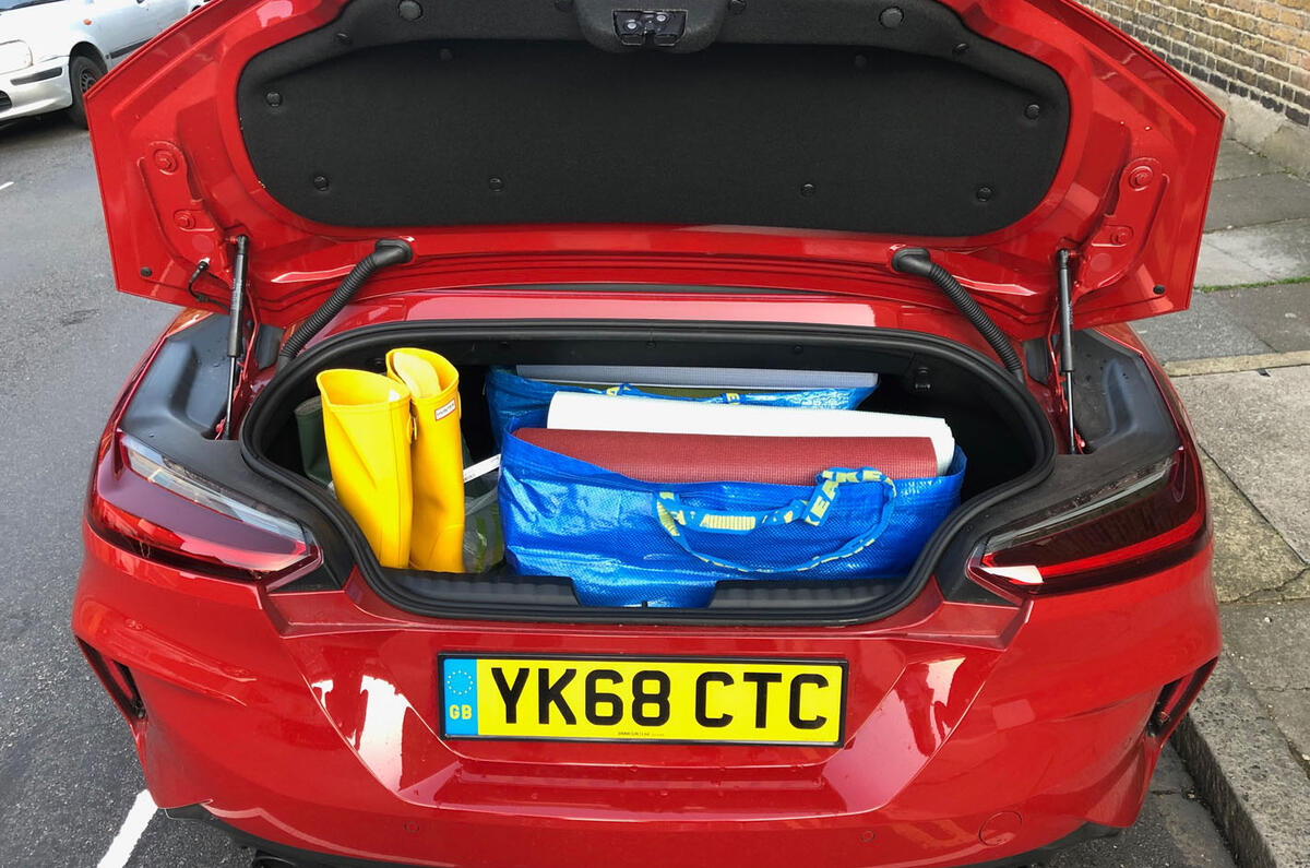 BMW Z4 long-term review - boot space