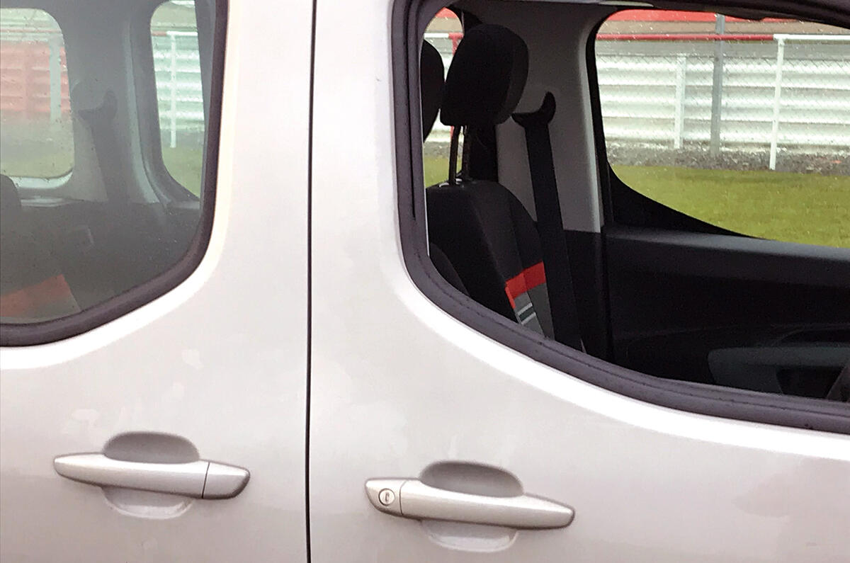 Citroen Berlingo long-term review - window edge Citroen Berlingo long-term review - window edge