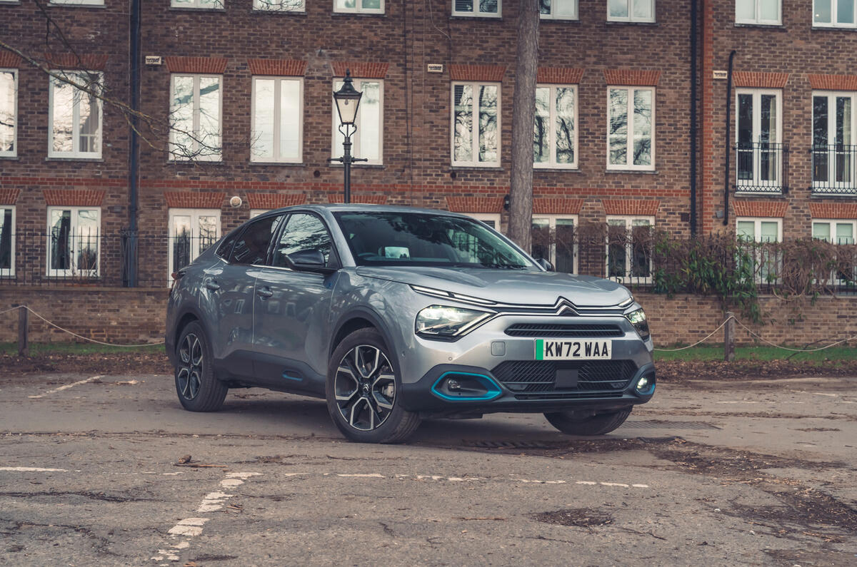 Citroen eC4X front static Citroen eC4X front static