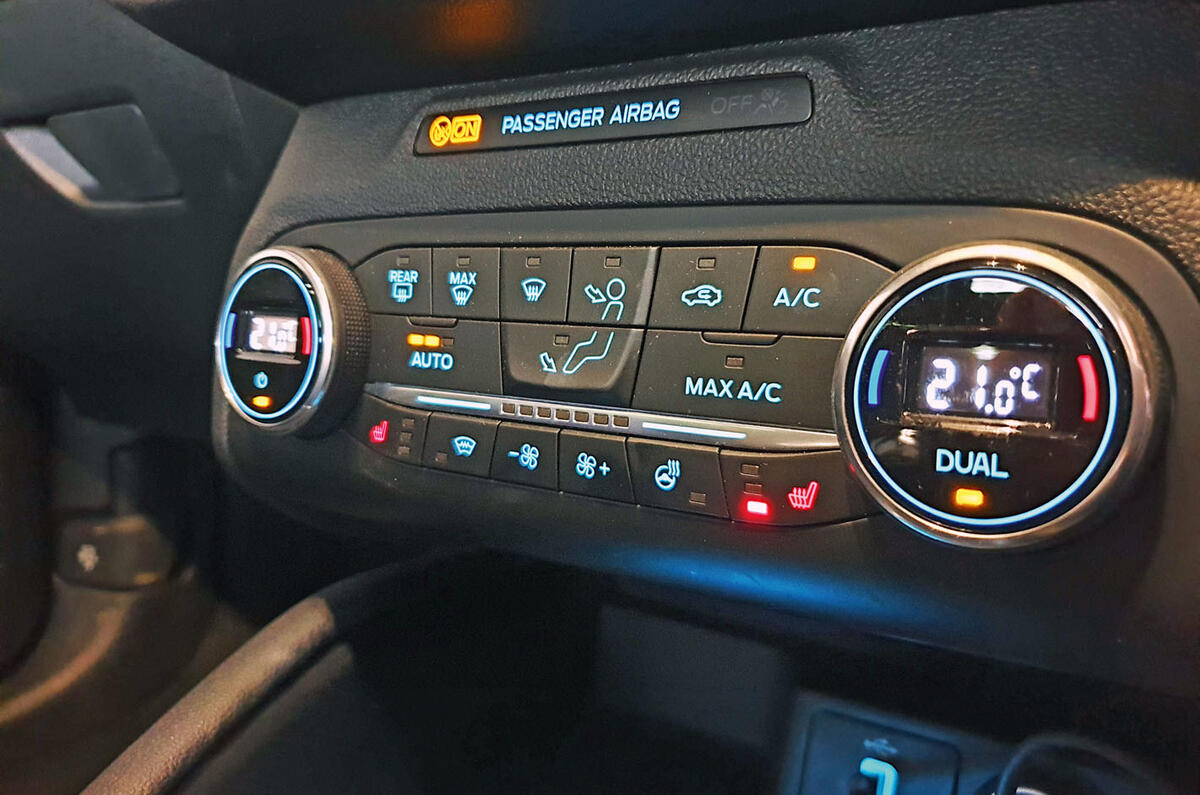 Ford Focus long-term review - climate controls