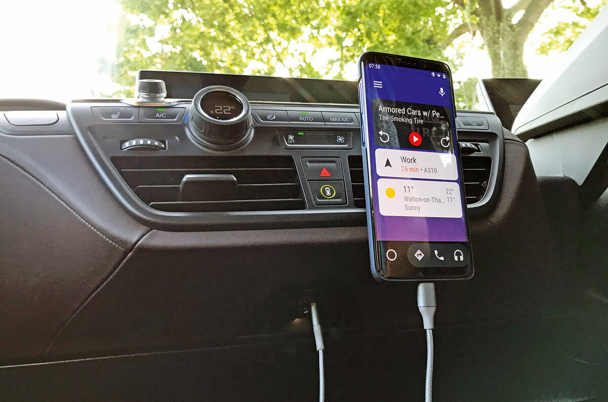 BMW i3S 2019 long-term review - 12v socket