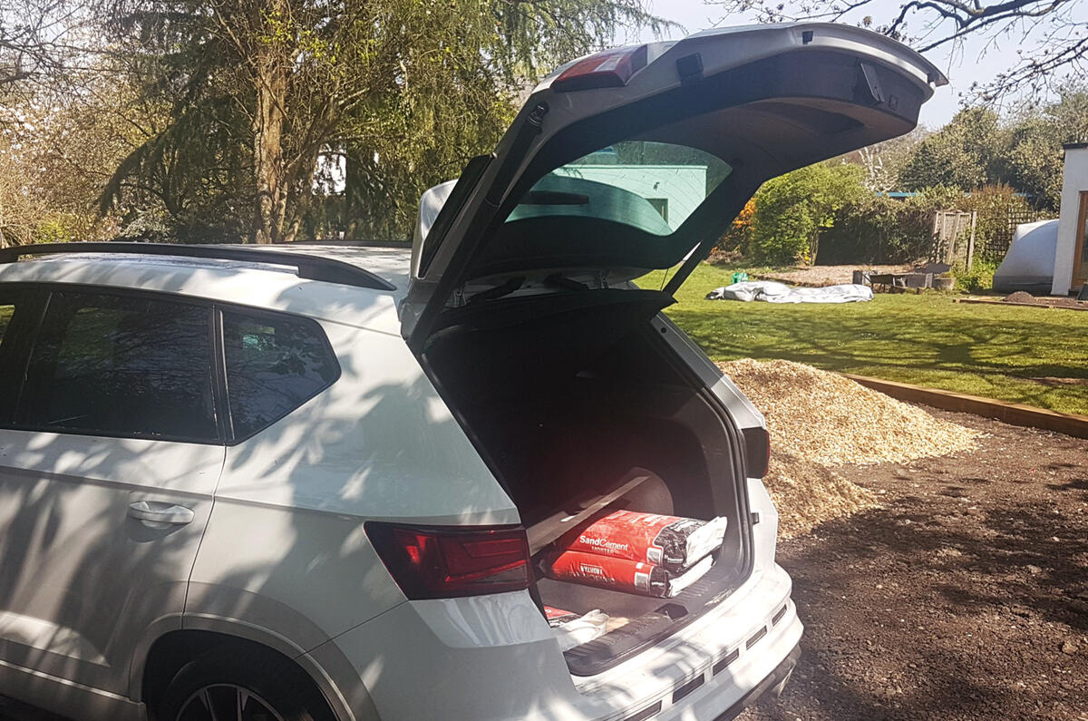 Cupra Ateca boot loaded