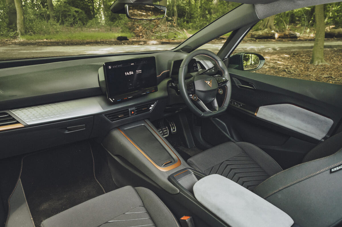 Cupra Born long term test cabin Cupra Born long term test cabin