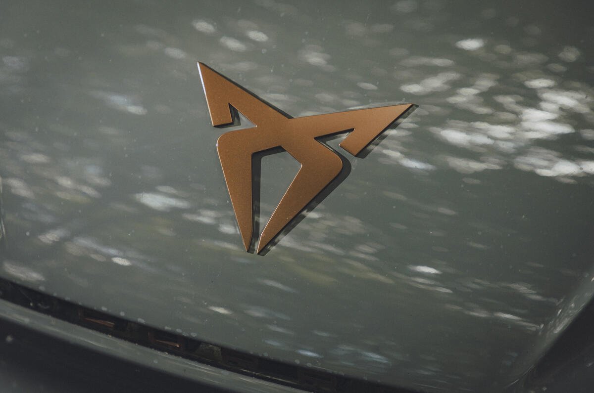 Cupra Born long term test Cuupra badge Cupra Born long term test Cuupra badge