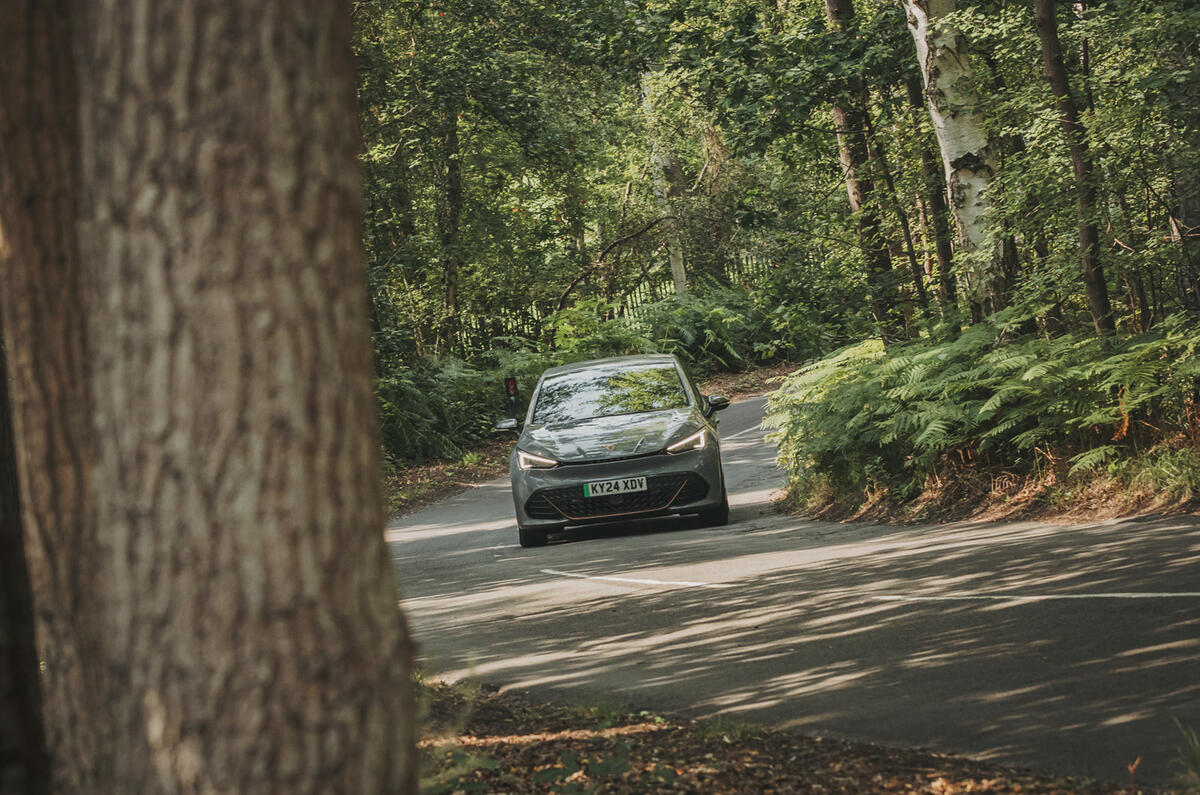 Cupra Born long term test hard cornering 2 Cupra Born long term test hard cornering 2