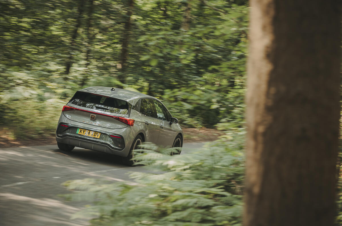 Cupra Born long term test rear ferns Cupra Born long term test rear ferns