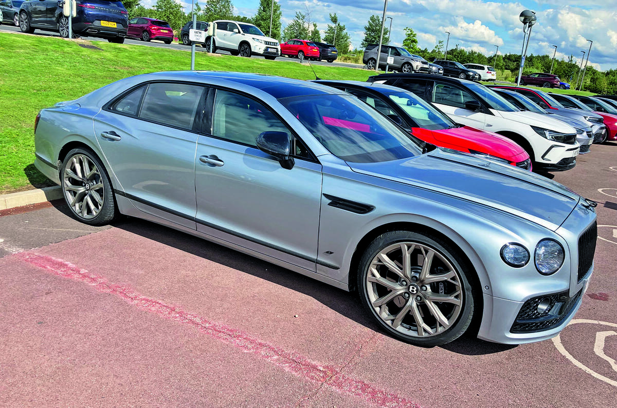 Flying Spur parked Flying Spur parked