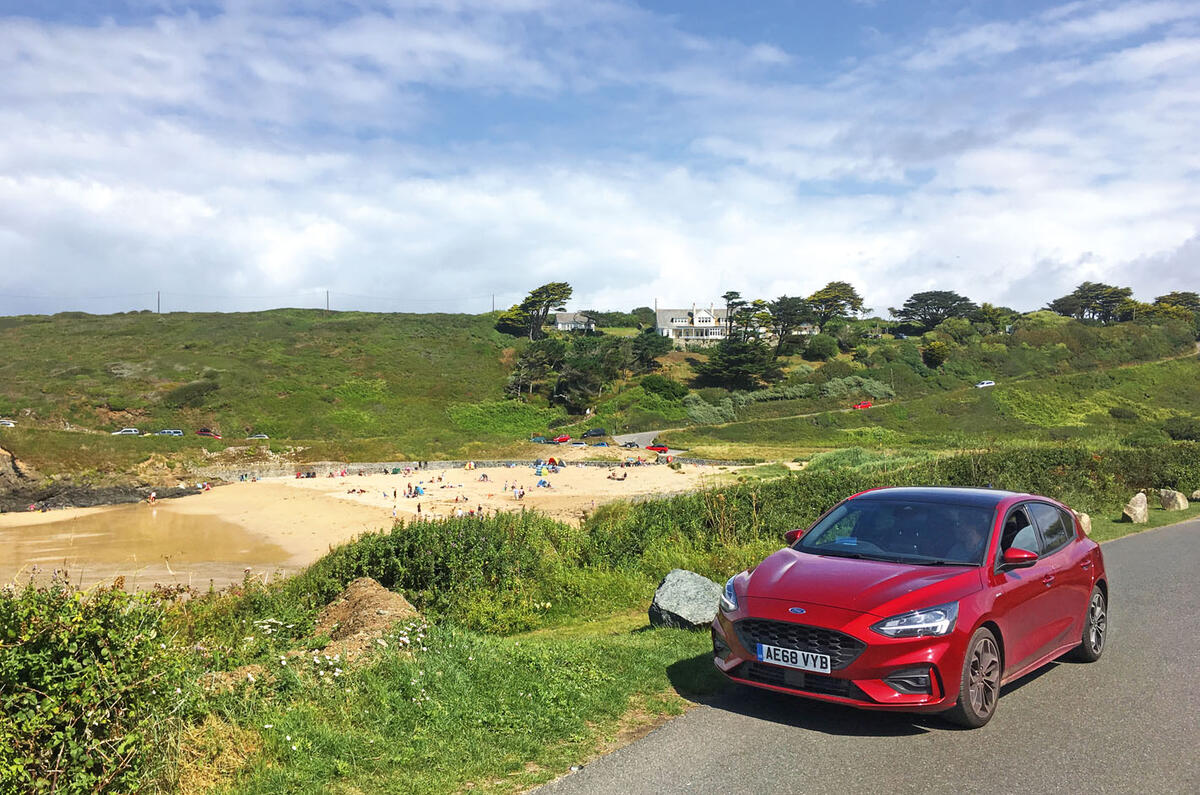 Ford Focus long-term review - cornwall beach front