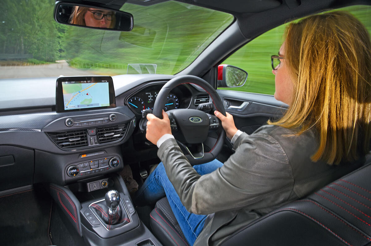 Ford Focus long-term review - Sarah Ozgul driving